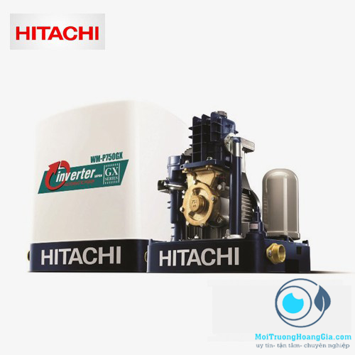 MÁY BƠM TĂNG ÁP HITACHI WM-P750GX-SPV-WH INVERTER (VUÔNG)