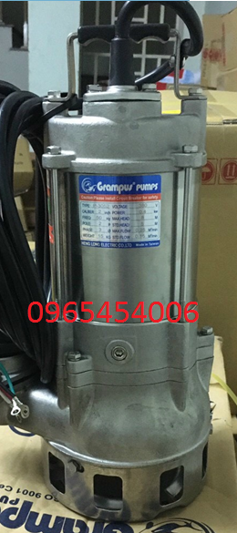 BƠM NƯỚC THẢI INOX 2 POLE GRAMPUS P-3754